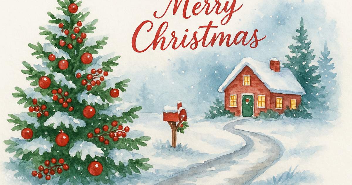 水彩画「クリスマス人形」 水彩画「クリスマス人形」